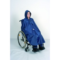 Cape de pluie pour fauteuil roulant (poncho)
